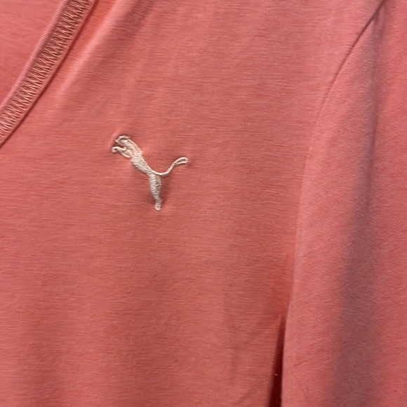 Puma hooded long sleeve tee dry fit medium - Picture 3 of 5